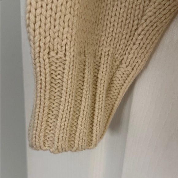 Women's Cream Sweater - Picture 3 of 5